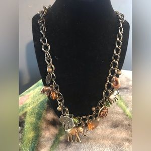 Safari style necklace